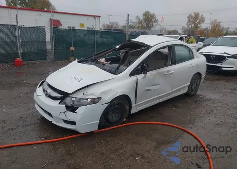 2010 Honda Civic Lx из США, поврежденный, VIN 2HGFA1F56AH566498